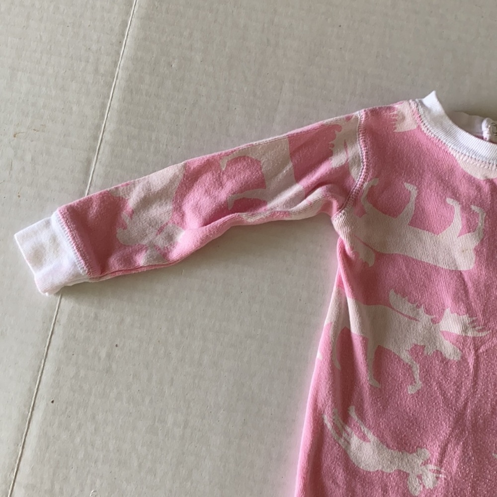 Lazy One “Don’t Moose with Me” PJ Size 12months - Picture 3 of 10